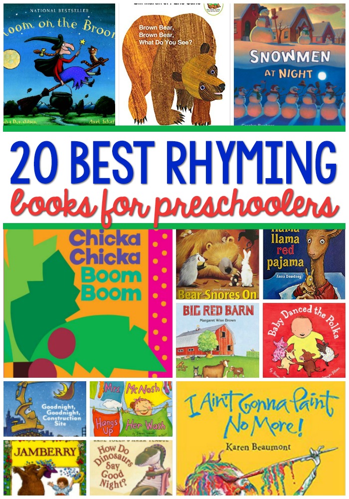 Best Rhyming Books for Preschoolers
