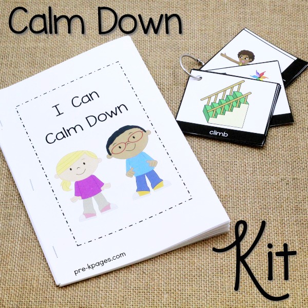 Calming Techniques Printable Toolkit for Preschool Teachers
