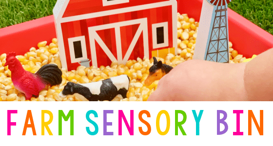Farm Sensory Bin