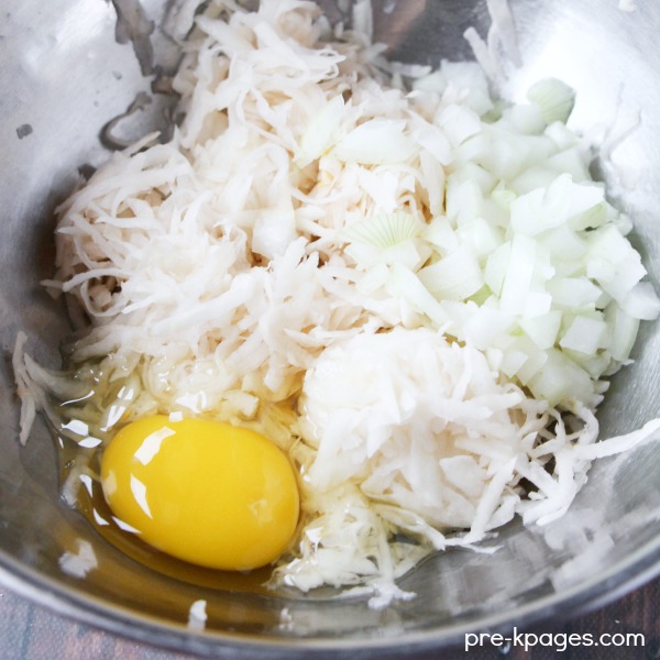 Ingredients for Potato Pancakes