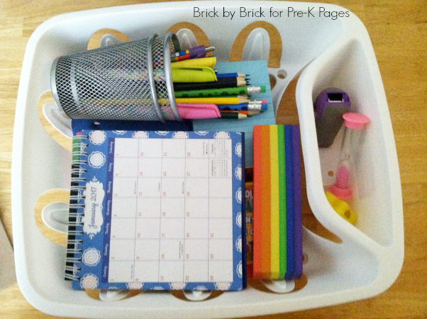 portable writing center dollar store