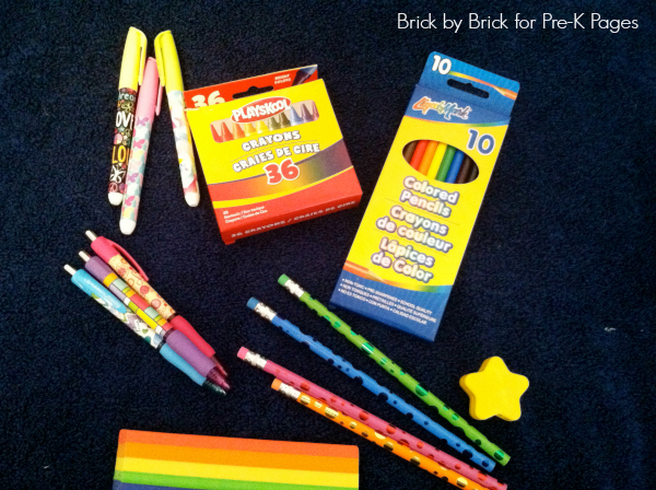 dollar store writing items