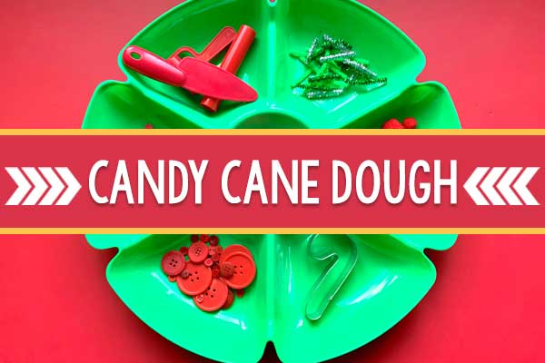 Candy Cane Play Dough
