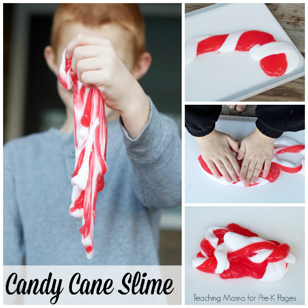 candy cane slime pre-k