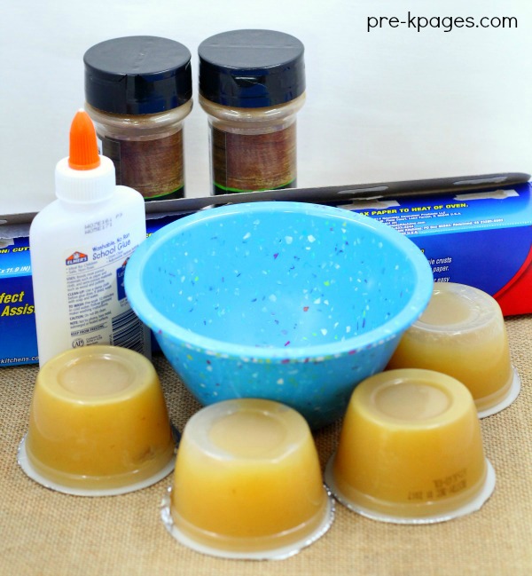 Cinnamon Applesauce Ornament Ingredients