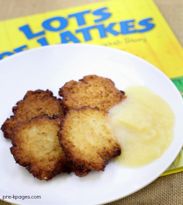 Latke Recipe to go along with the book Lots of Latkes