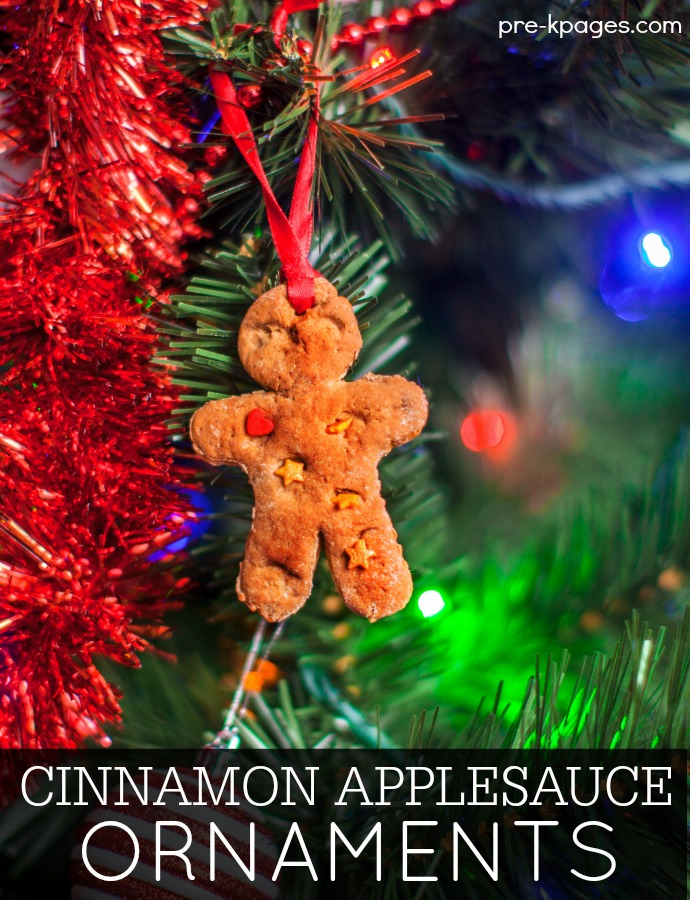 No Cook Cinnamon Applesauce Ornament Recipe Kids Can Make