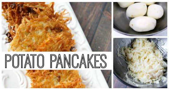 potato pancakes latkes recipe