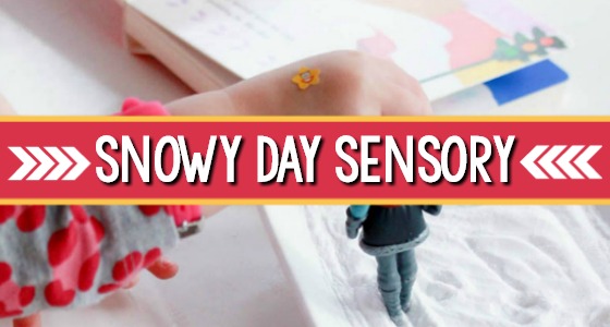 Snowy Day Sensory Bin