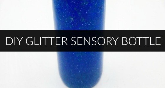 DIY Glitter Sensory Bottle Recipe for Preschool