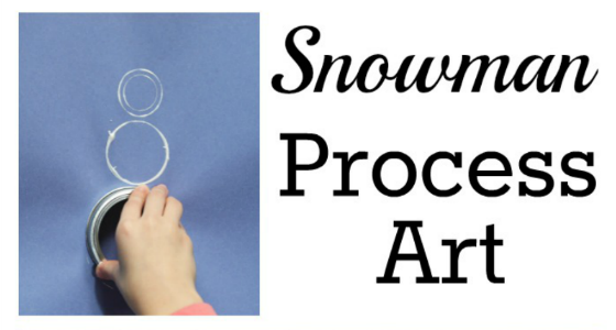 snowman art circle painting