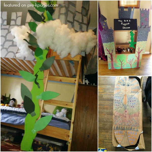 Cardboard Box Ideas for the Preschool Classroom