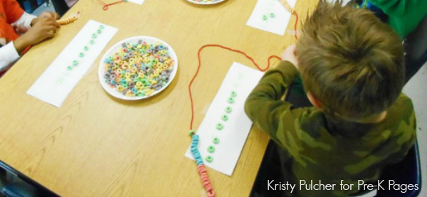 Froot Loop Necklace for 100th Day