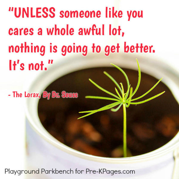 seuss planting seed lorax