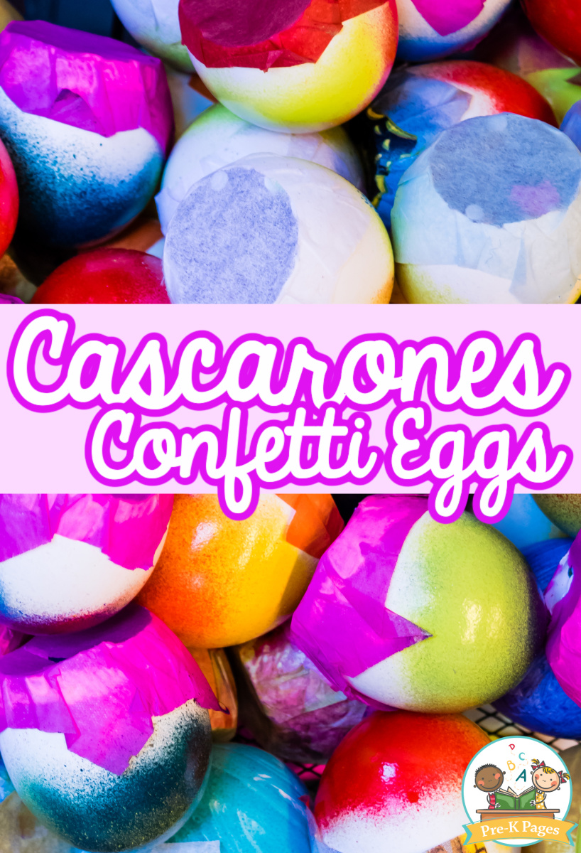 Cascarones Confetti Eggs for Easter