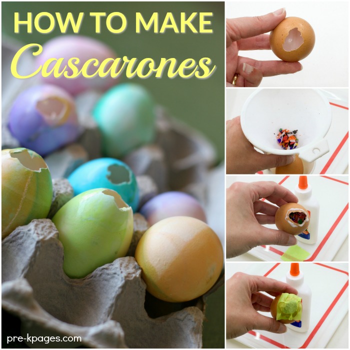 How to Make Confetti Eggs or Cascarones