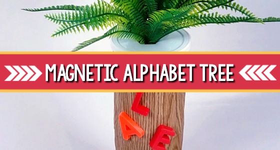 Magnetic Letter Tree