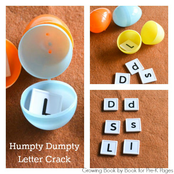 Humpty Dumpty Letter Crack - Pre-K Pages