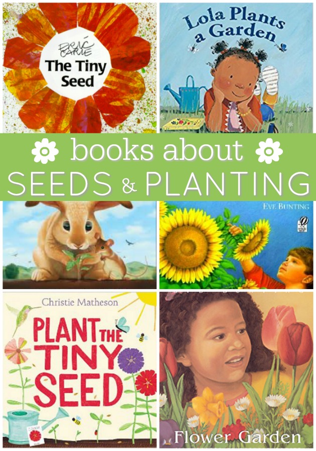 Books About Seeds and Planting for Preschool - Books About Kindergarten