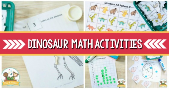 Dinosaur Math Activities