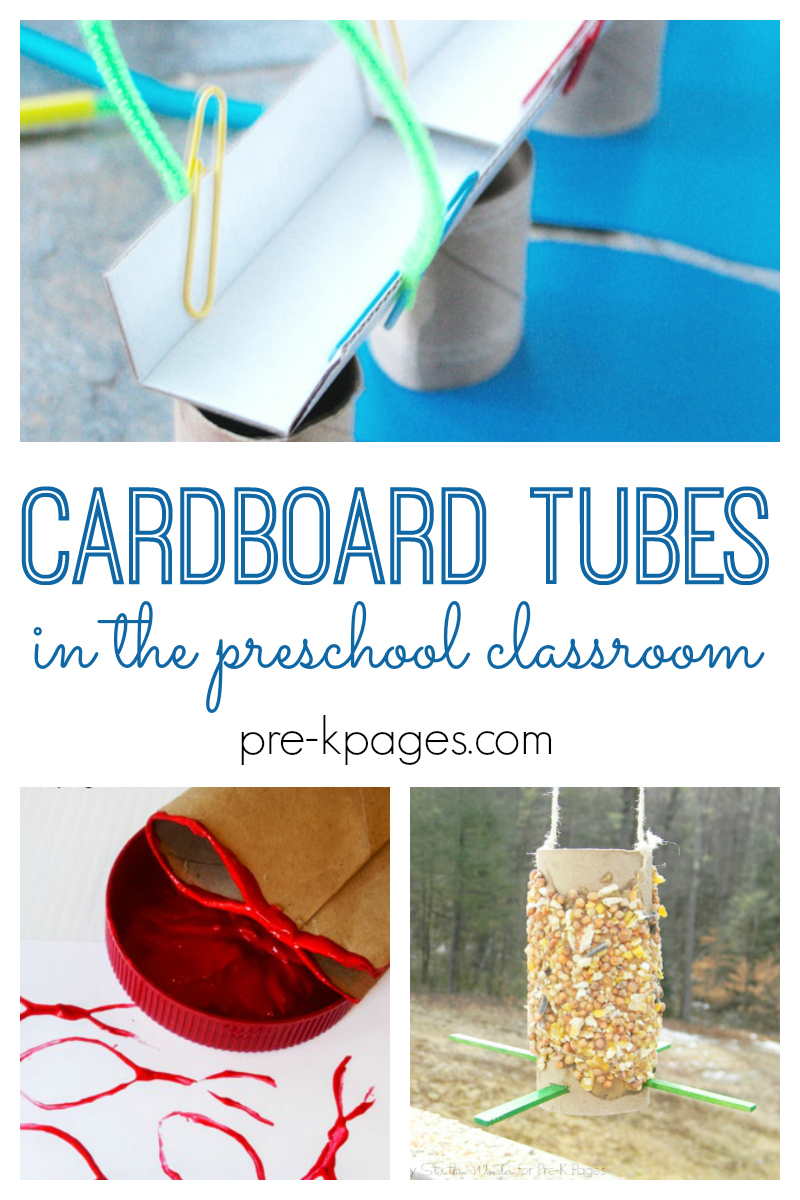 cardboard tubes preschool