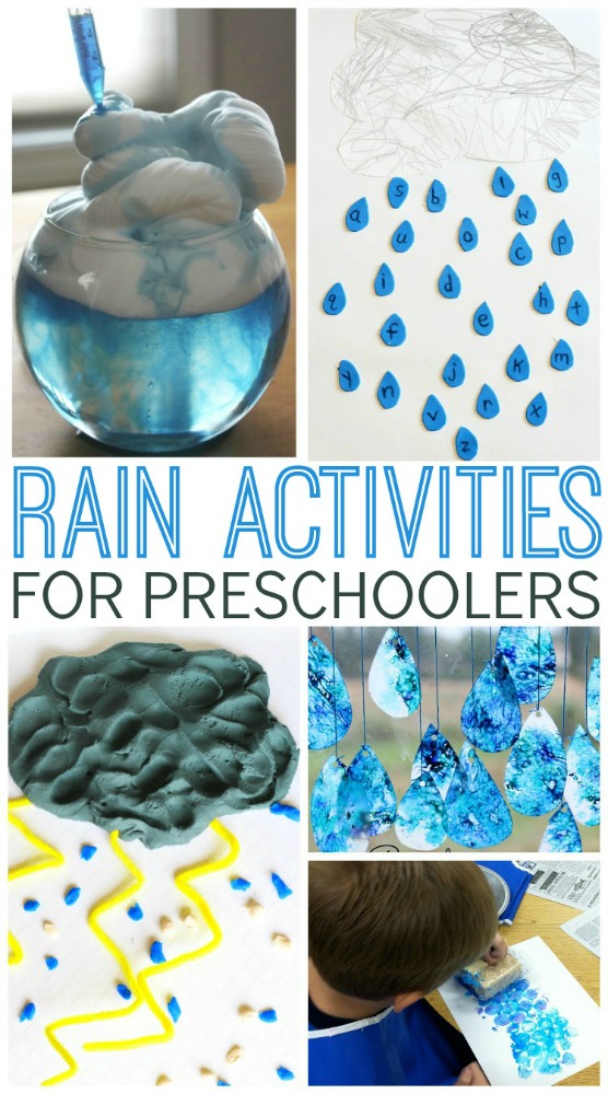 Rain Activities for Preschoolers - Pre-K Pages