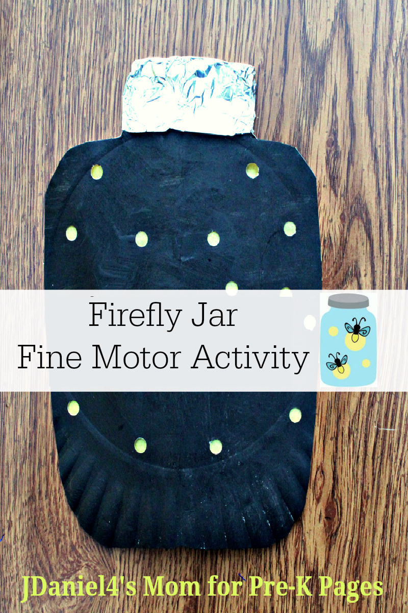 firefly fine motor art preschool
