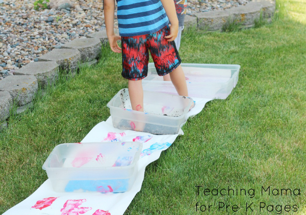 Pete the Cat White Shoes art activity