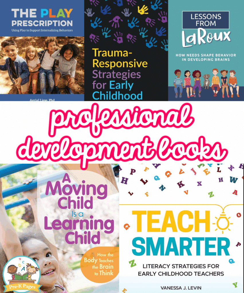 Professional Development Books for Pre-K Teachers - Pre-K Pages