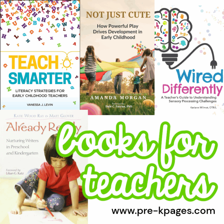 Professional Development Books for Pre-K Teachers - Pre-K Pages
