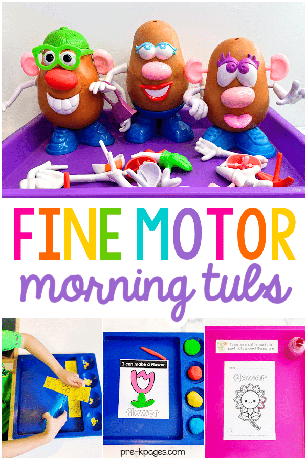 Morning Study Boxes for Preschoolers