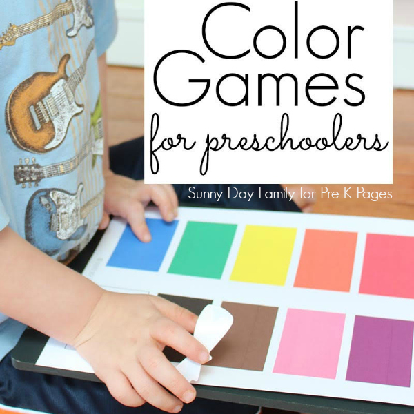 color games for preschool