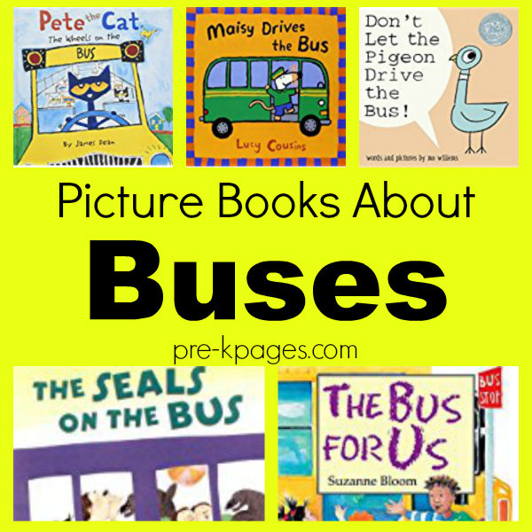 picture books buses for pre-k
