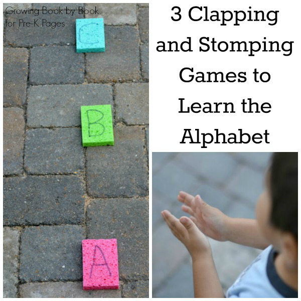 gross motor letters game pre-k