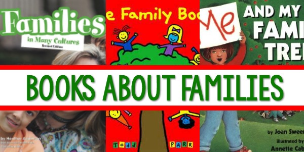 Books About Families for Preschool and Pre-K Kids