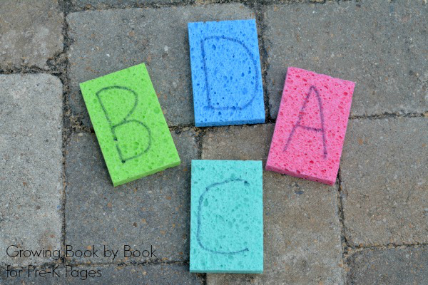 alphabet sponges stomp kindergarten