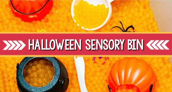 Halloween Sensory Bin Activity