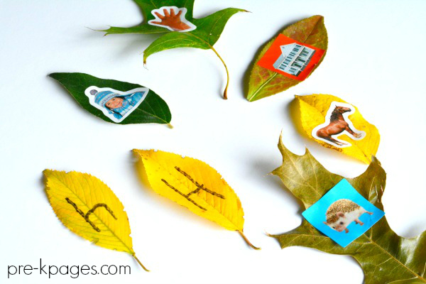 leaf man activity kindergarten