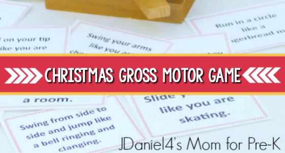 Christmas Gross Motor Game