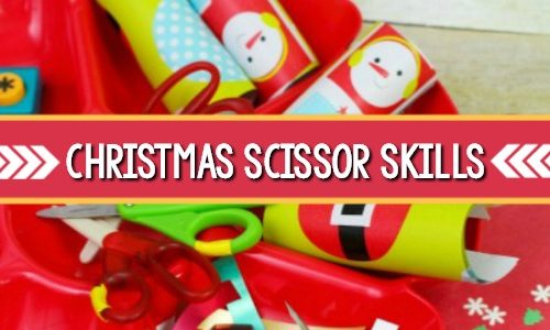 Christmas Scissor Skills