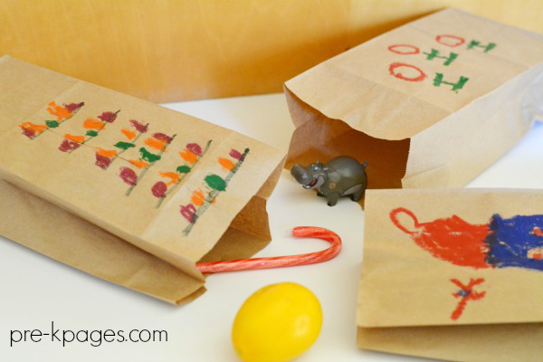 christmas holiday initial sounds literacy game
