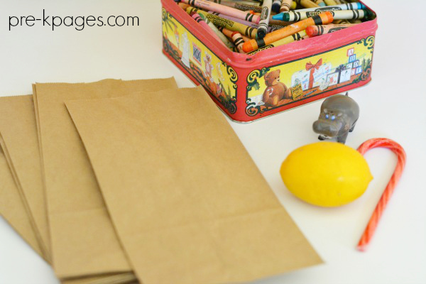 christmas letter sound bags pre-k