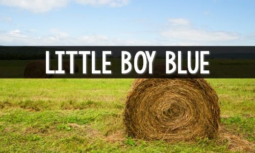 Little Boy Blue Nursery Rhyme activities for Preschool and Kindergarten