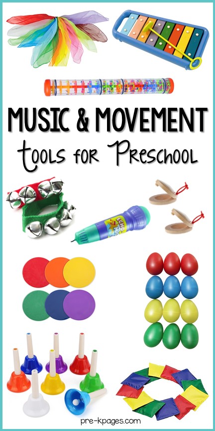 Best Music and Movement Tools for Preschool
