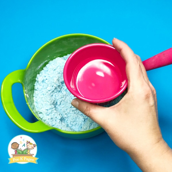 Adding Water to Fizzy Dinosaur Eggs