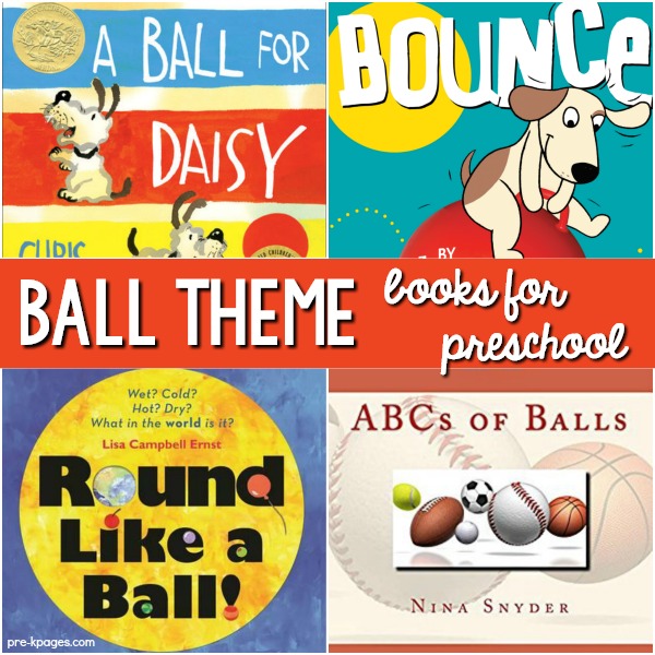 Books About Balls for Preschool Study