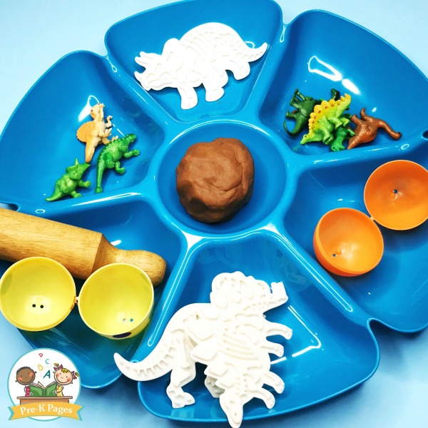 Chip and Dip Tray for Play Dough