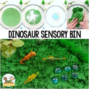 How to Make DIY Kinetic Sand for Sensory Bins - Pre-K Pages