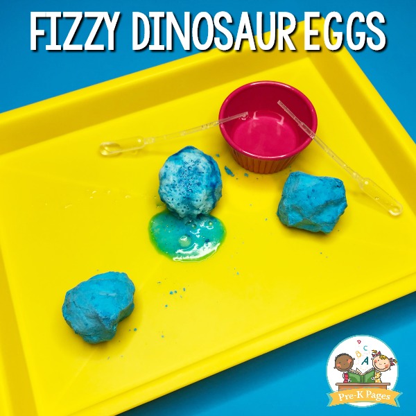 Fizzy Dinosaur Egg Experiment