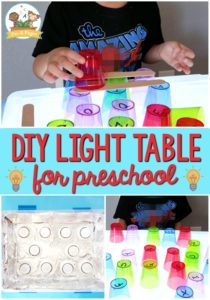 Make Your Own Light Table for Kids